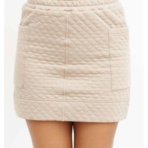 Smash + Tess Finley Mini Skirt Beige
